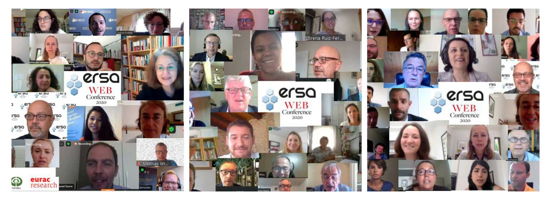 Participation at the ERSA Web Conference 2020